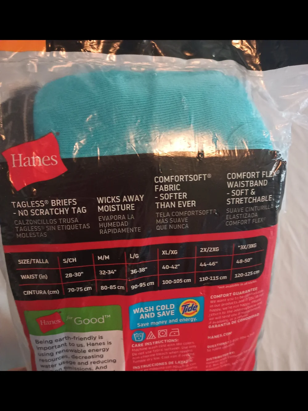 Hanes Men's Comfort Flex Mid-Rise Brief Underwears